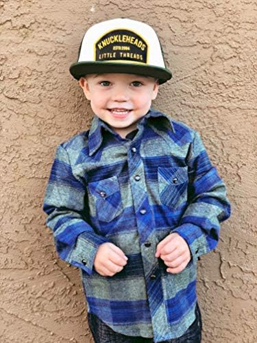 Baby Hats - Baseball Hat, Newborn Youth Flat Brim Mesh Trucker Surf Skate Bubba Bro Fitted Beach