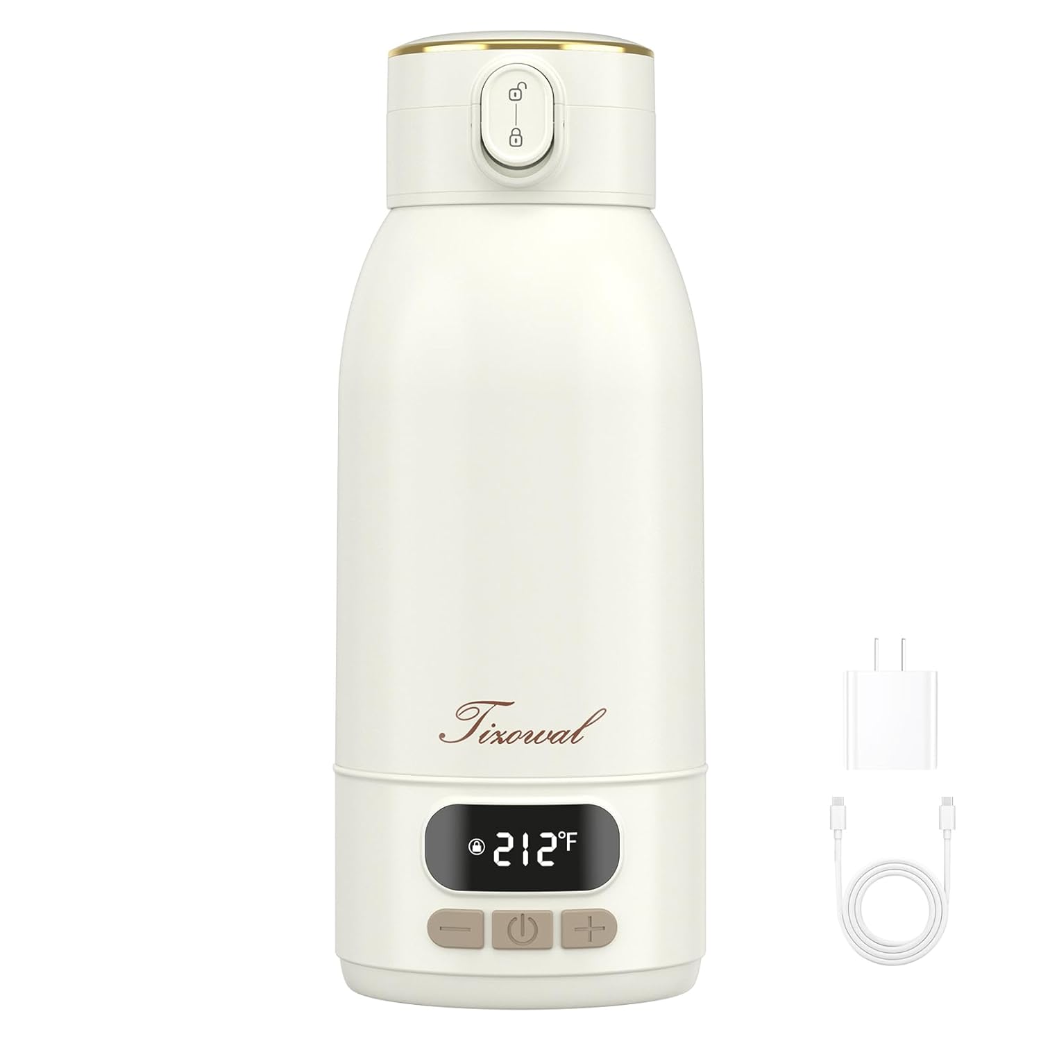 Portable Bottle Warmer for Travel Portable Milk Warmer for Baby Travel,Multi-Speed Keep Warm