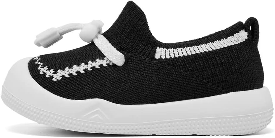 Eashi Baby Boy Girl Non-Skid Indoor Infant Walking Shoes Breathable Warm Elastic Sock Shoes with