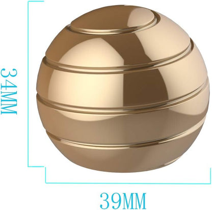 Kinetic Spinner Desk Toy, 1.54'' Stress Relief Desk Toys Ball, Anti Anxiety Desk Gadgets Sensory