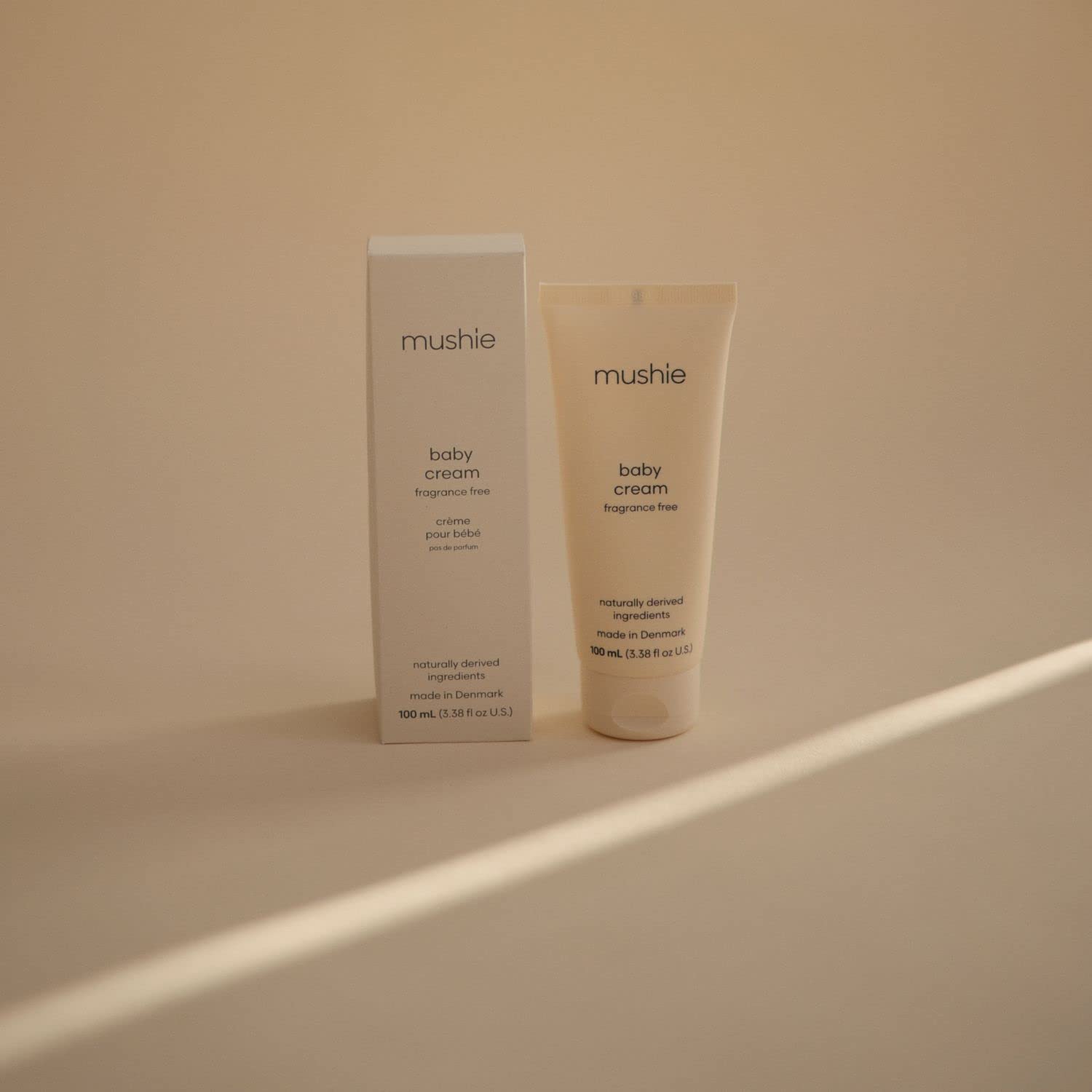 mushie Baby Cream | Healing Ointment for Dry, Chaffed Skin, Diaper Rash, & Minor Scratches |