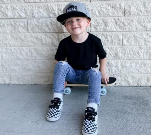 Baby Hats - Baseball Hat, Newborn Youth Flat Brim Mesh Trucker Surf Skate Bubba Bro Fitted Beach