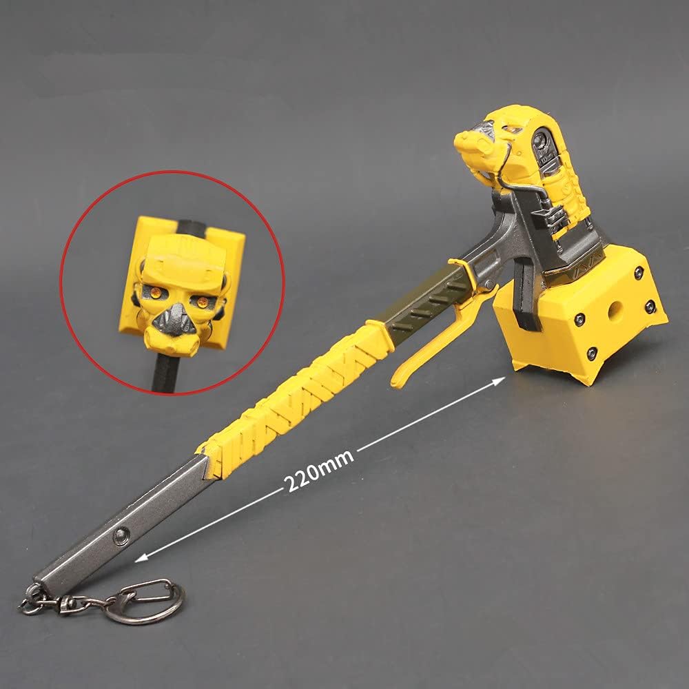 APEX Legends Caustic Heirloom Metal Death Hammer Action Figures Toys Collection Party Supplies Desk