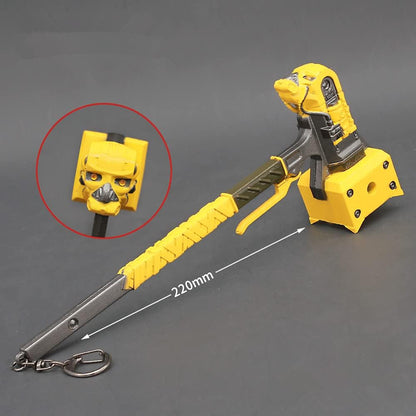 APEX Legends Caustic Heirloom Metal Death Hammer Action Figures Toys Collection Party Supplies Desk