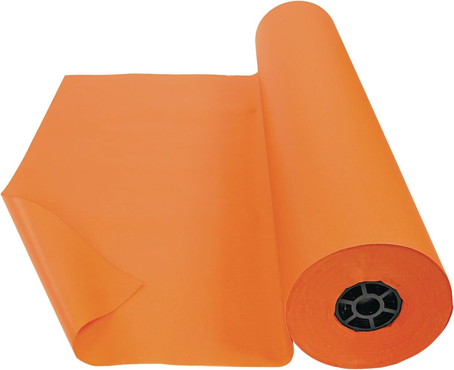 Colorations Arts and Crafts Paper Roll - Orange, Dual Surface, Finger Paints, Painting
