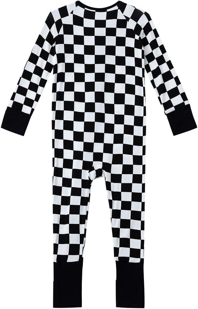 Baby Viscose from Bamboo Pajamas - Infant Boys Girls Footless Zippy Pjs Sleep 'N Play Clothes - One
