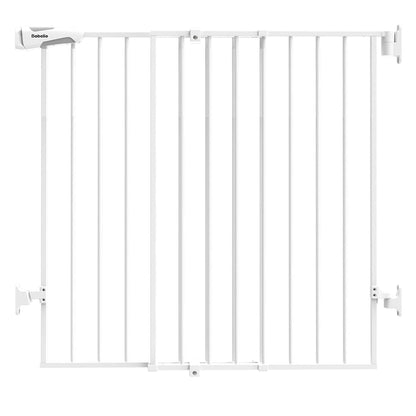 Babelio 34" Extra Tall Baby/Dog Gate with No Threshold Design Walk Thru Door, 26-43" Auto Close