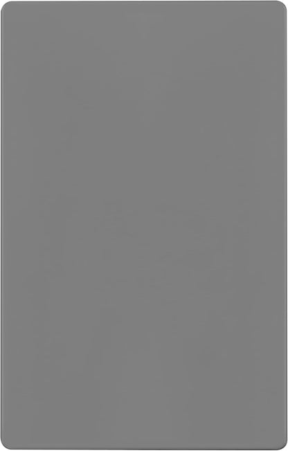 ENERLITES Screwless Blank Wall Plate, Child Safe Blank Device Outlet Cover, Standard Size, 1-Gang