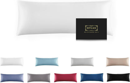 Mulberry Silk Pillowcase for Hair and Skin,Cooling Silk Pillow Case with Hidden Zipper,Allergen