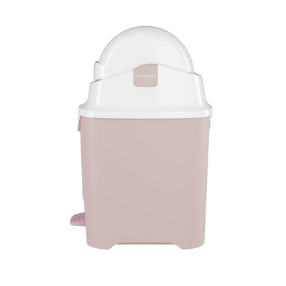 Foundations Mini Hands-Free Diaper Pail with Airtight Lid - Durable & Odorless Diaper Disposal