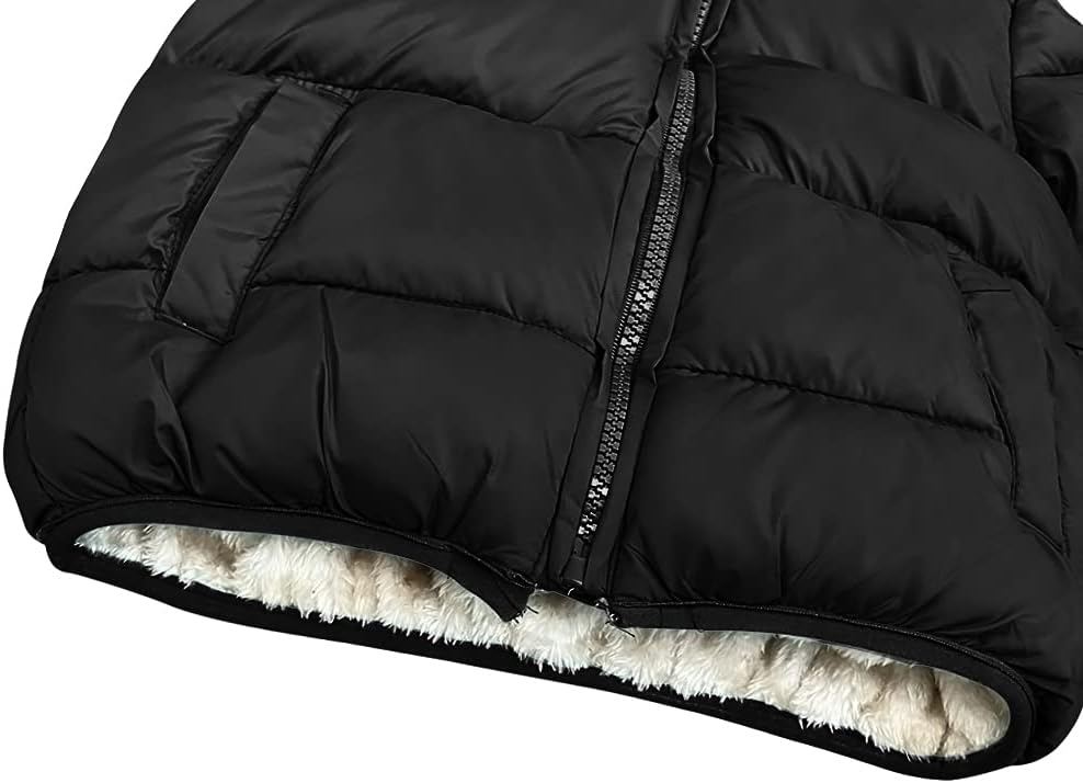 Baby Girls Boys' Winter Fleece Jackets With Hooded Toddler Cotton Dress Warm Lined Coat Outer