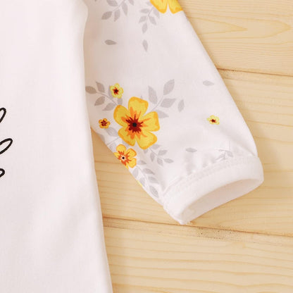 AMAWMW Newborn Baby Girl Little Sister Sleeper Gown Stripe Long Sleeve Nightgown Pajamas Gifts