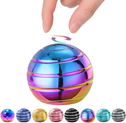Kinetic Desk Toys, Fidget Toys Kids Adults, Adults Office Desk Toys, Metal Kinetic Fidget Spinners