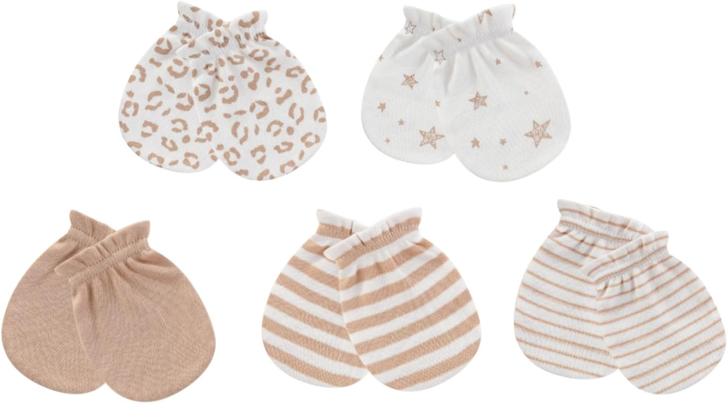 Newborn Layette Gift Set Bodysuits Pants for Baby Girl and Boy 24 Piece 100% Cotton Essentials and