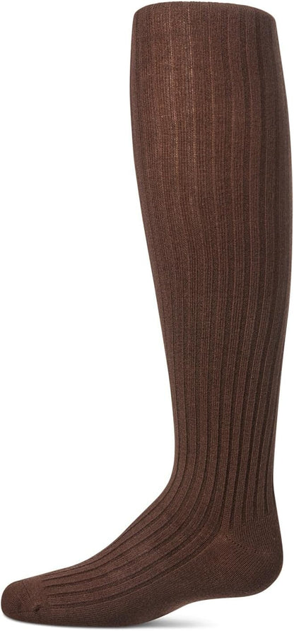 MeMoi Ribbed Cotton Girls Sweater Tights | Kids Tights