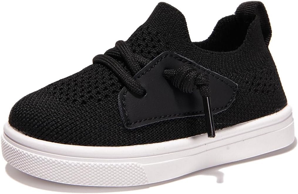 Newsonet Baby Shoes Boys Girls First Walking Breathable Non Slip Walker Sneakers Soft Sole 6 9 12