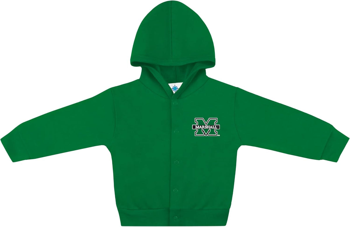Creative Knitwear College Baby Snap Hooded Jacket - Team Logo, Multiple Colors, for Boys & Girls