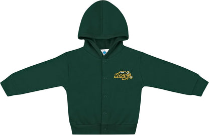 Creative Knitwear College Baby Snap Hooded Jacket - Team Logo, Multiple Colors, for Boys & Girls
