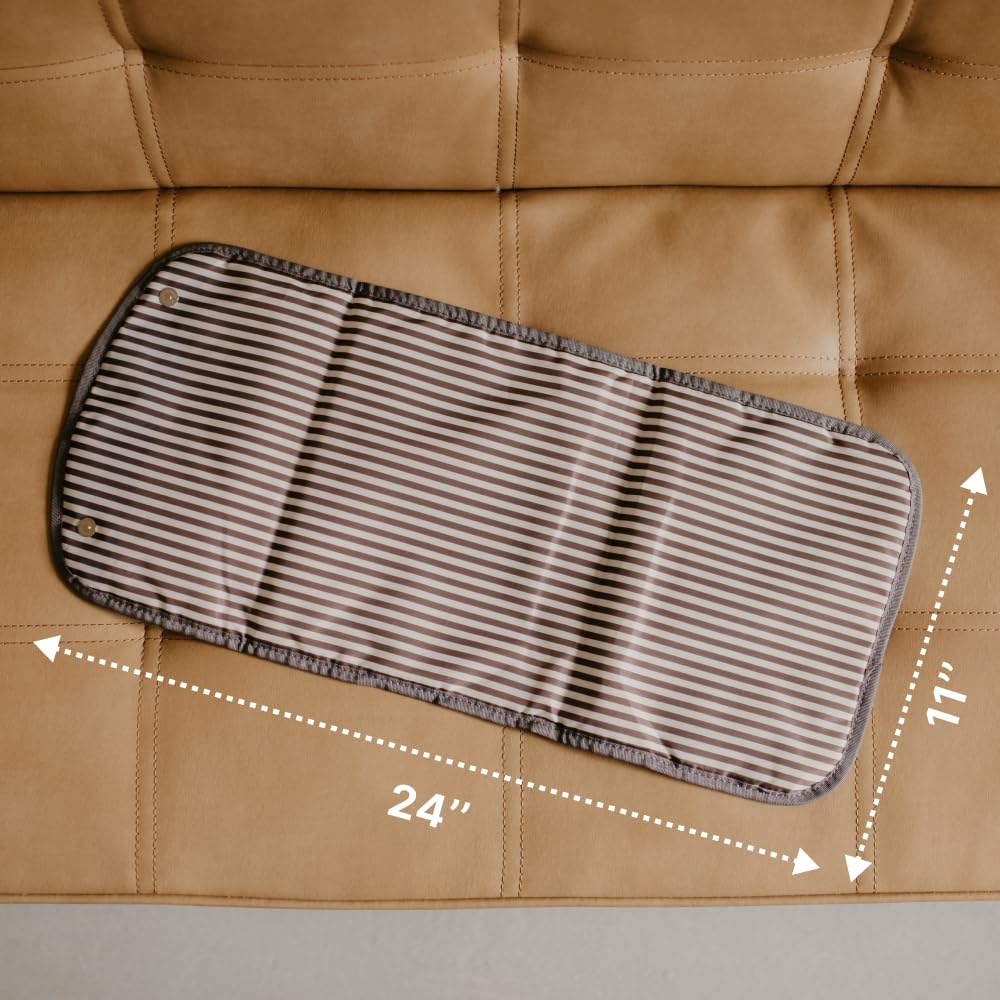 Parker Baby Portable Changing Pad for Diapers | Large & Travel-Friendly Baby Diapers Changing Pad |
