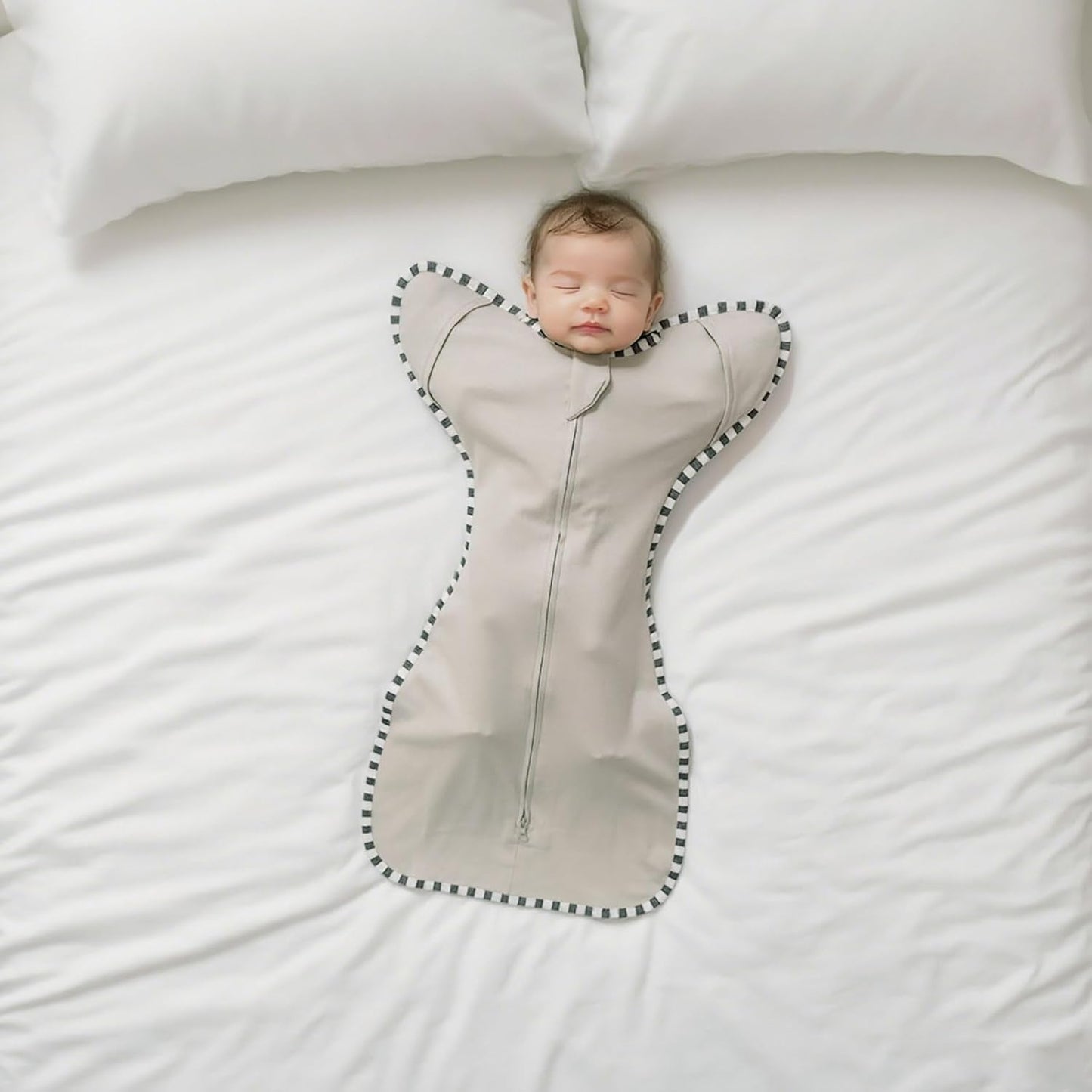 Baby Transition Swaddle 2-Pack, Newborn Sleep Sack, Arms Up Design (Arms In/Out), Infant Swaddle