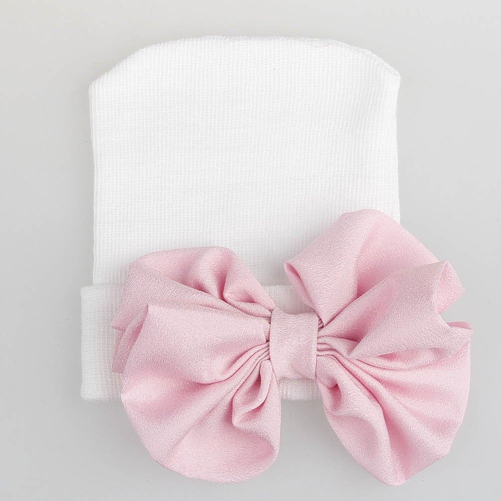 Baby Caps and Mittens Newborn Hospital Beanie Hats No Scratch Gloves Soft Babies Gift Set for Boys