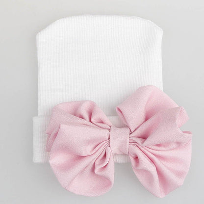 Baby Caps and Mittens Newborn Hospital Beanie Hats No Scratch Gloves Soft Babies Gift Set for Boys