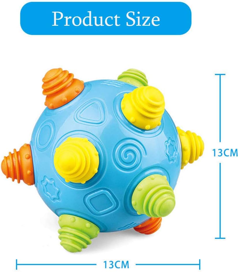 Toddler's Music Dancing Shake Ball - Move, Crawl, Bounce, Sensory Learning for Kids and Babies, Fun