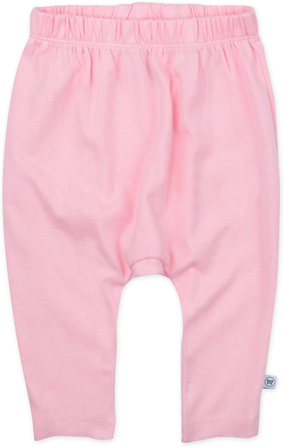 HonestBaby Multipack Harem Pants Roomy Fit Pull on Bottoms 100% Organic Cotton for Infant Baby