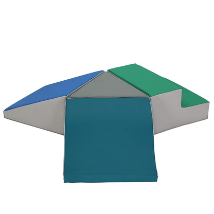 FDP SoftScape Toddler Playtime Junction 360 Climber, Indoor Active Play Structure for Toddlers and