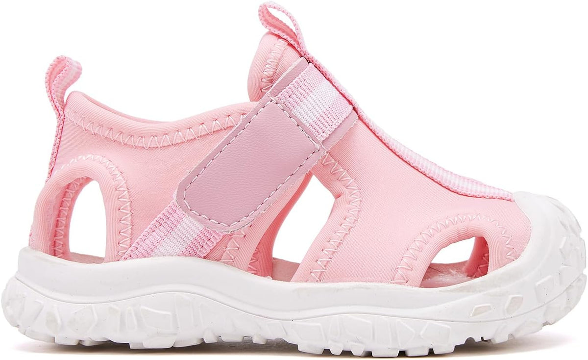 BMCiTYBM Baby Boy Girl Closed Toe Summer Sandals Lightweight Shoes Infant Non-Slip First Walking
