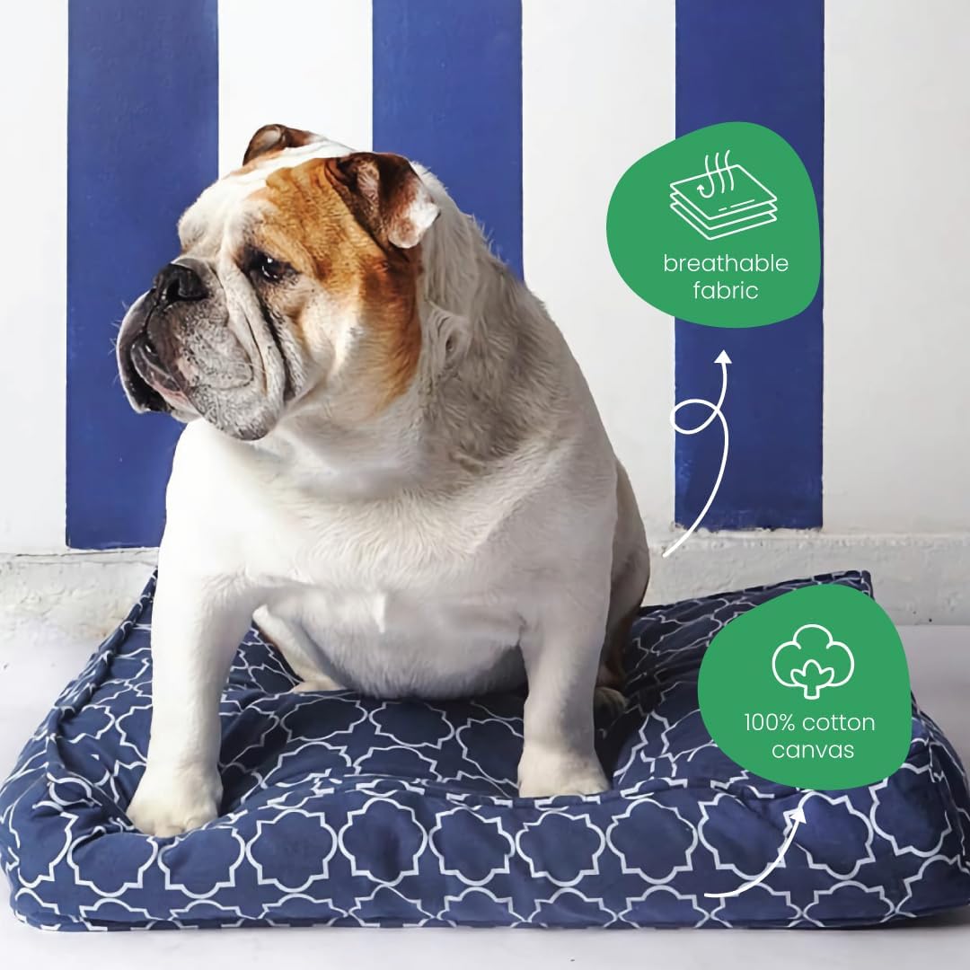 Molly Mutt Large Crib Mattress Cover - Romeo & Juliet Print - Measures 27”x52”x5”- 100% Cotton