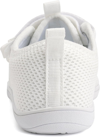 WateLves Toddler Little Kids Wide Barefoot Shoes The First Walking Shoes Girls Boys Breathable Zero