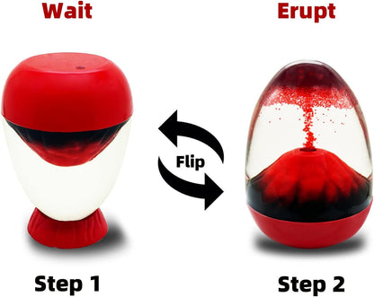 Volcano Motion Bubble Machine from The Bottom up to Erupt Imitation Volcanic Toys Sensory