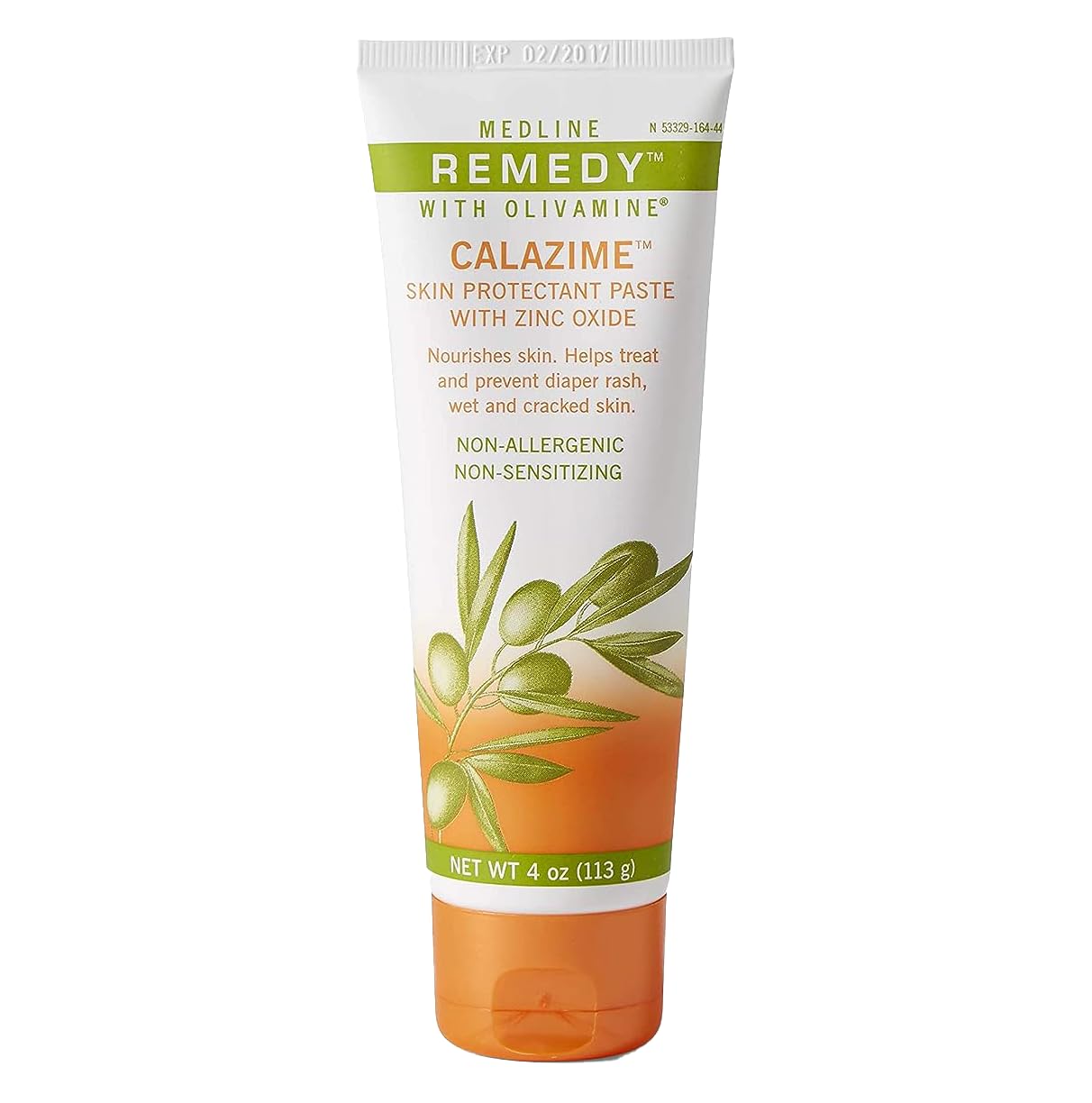Medline Remedy Olivamine Calazime Skin Protectant Paste Cream, Used with Dry Chapped from Diaper