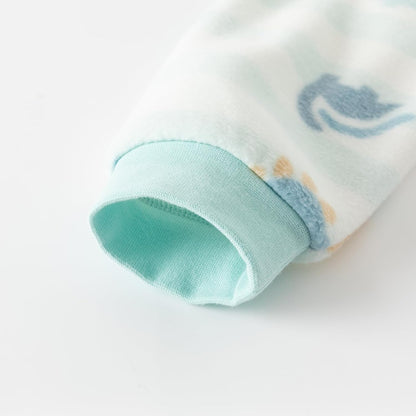 DAVE & BELLA Kids Printed Polar Fleece Jacket Toddler Baby Boys Girls Zip Up Long Sleeve Spring