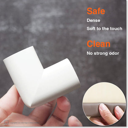Roving Cove HeftyFit Edge Corner Protector Baby Proofing (Large 18ft Edge 8 Corners), Heavy-Duty