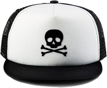 Baby Hats - Baseball Hat, Newborn Youth Flat Brim Mesh Trucker Surf Skate Bubba Bro Fitted Beach