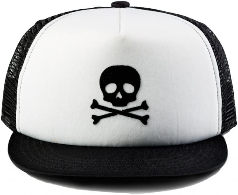 Baby Hats - Baseball Hat, Newborn Youth Flat Brim Mesh Trucker Surf Skate Bubba Bro Fitted Beach
