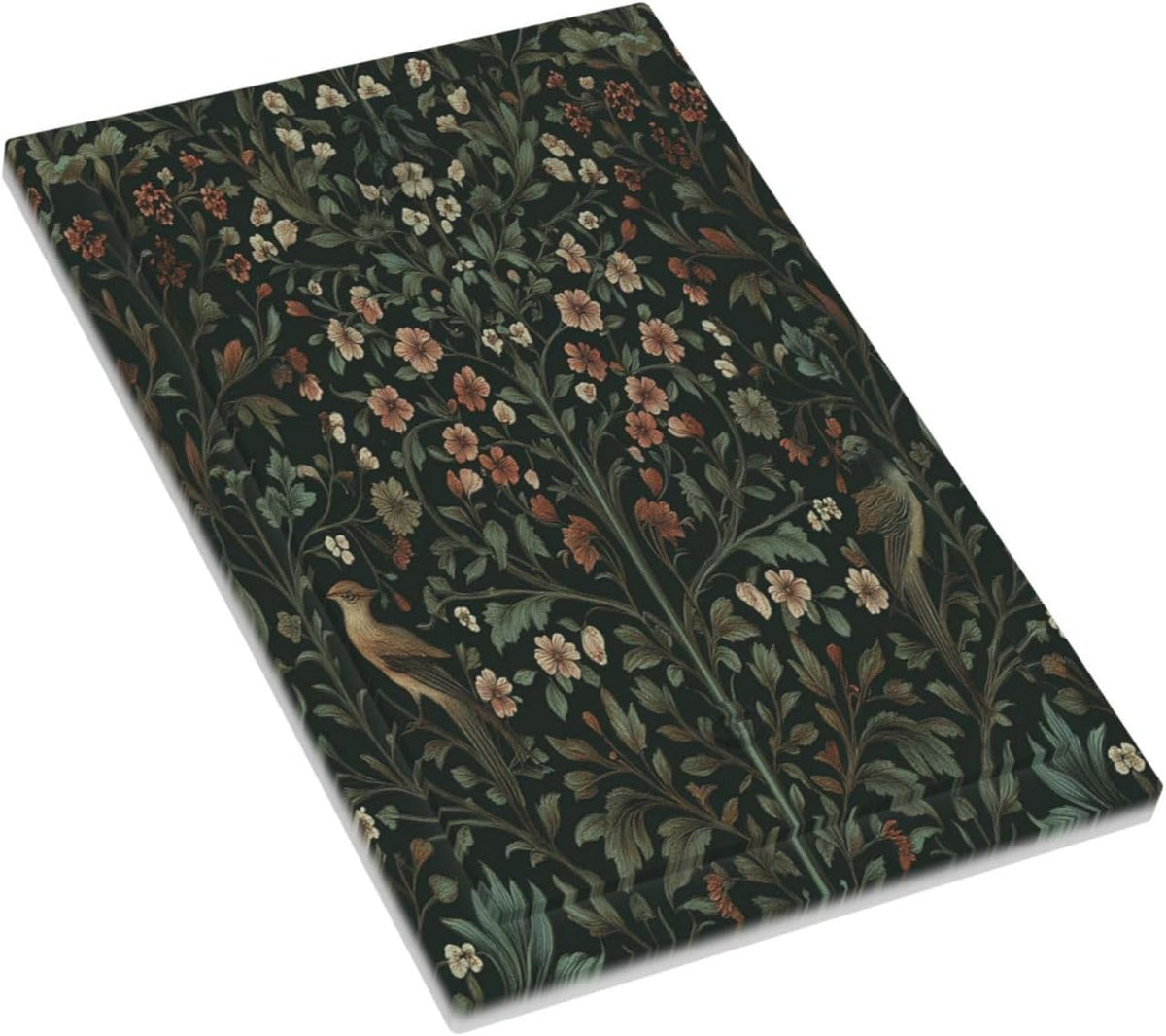 Light Switch Cover Plate Vintage Morris Colorful Flower Green Leaf 1 Gang No Device Blank