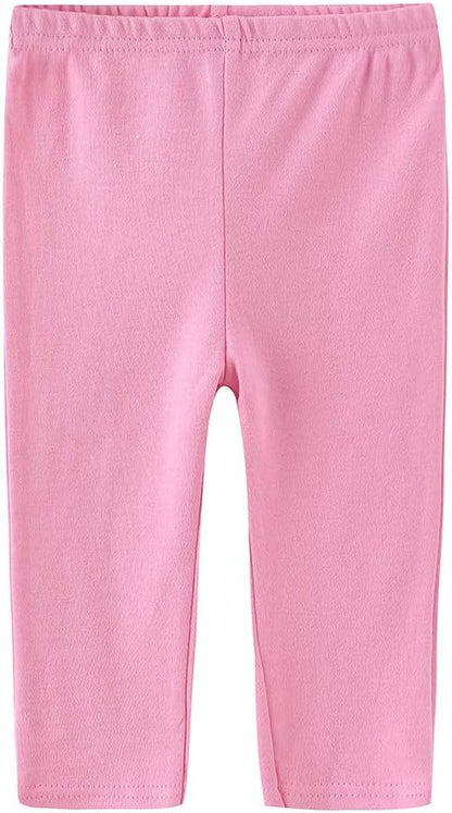 Unisex Newborn Baby Cotton 4-Pack Pants Embroidery Pringting Casual Leggings 0-24 Months for Boys