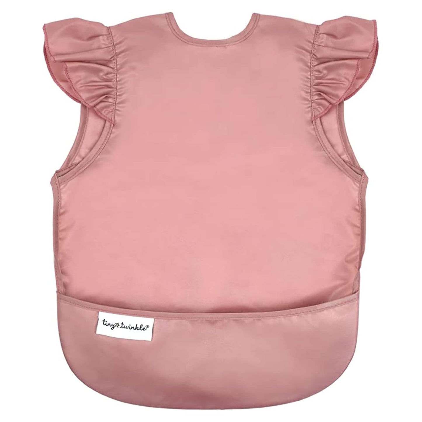 Tiny Twinkle Mess Proof Baby Bib - Waterproof & Lightweight Baby-Led Weaning Apron | 100% Recycled