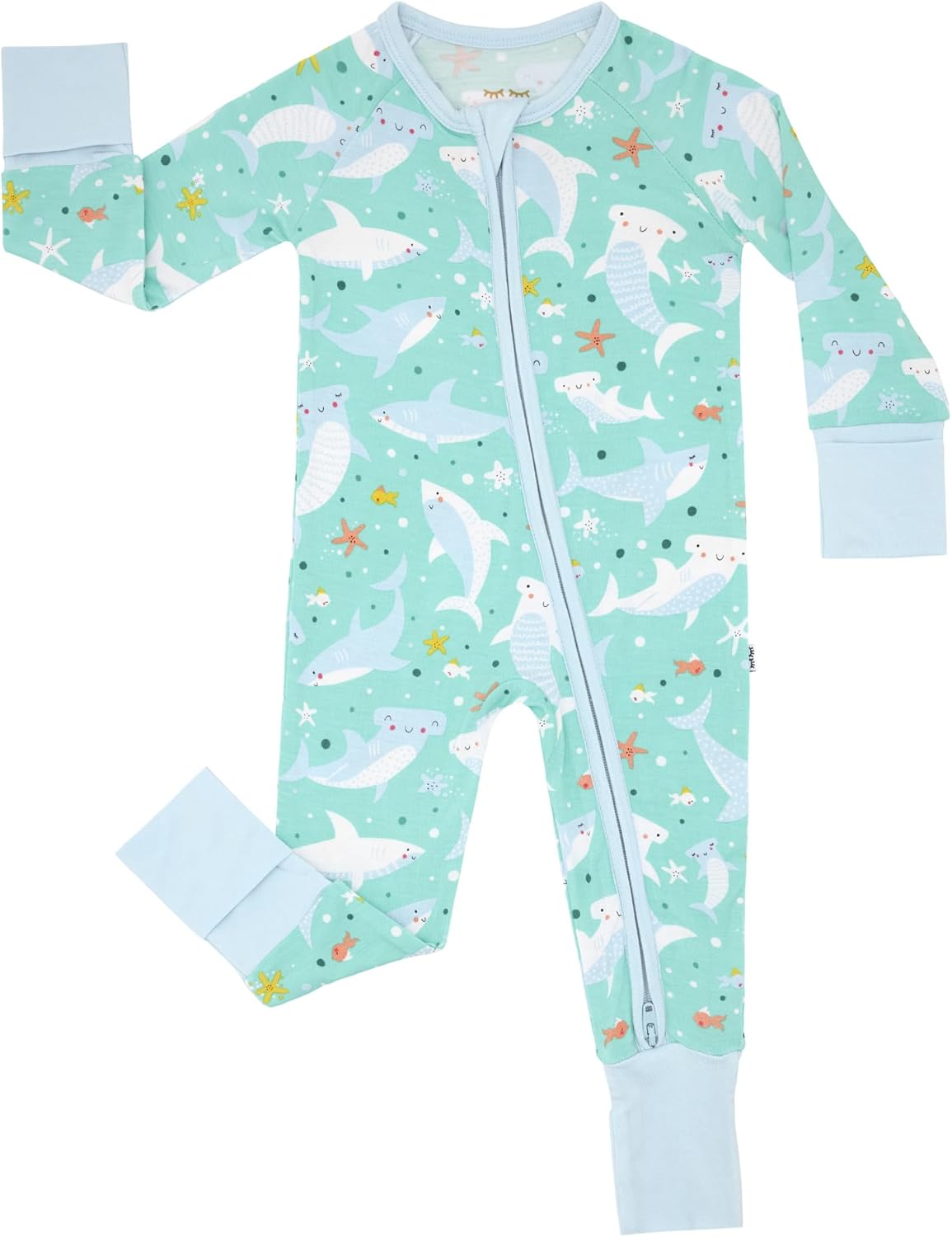 Little Sleepies Pajamas for Baby Boys & Girls, Viscose from Bamboo Baby Pajamas, Preemie & Newborn