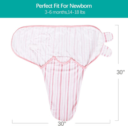 Biloban Swaddle Blankets for Baby Girl, Baby Swaddles 3-6 Months, Baby Swaddle Cotton, Newborn