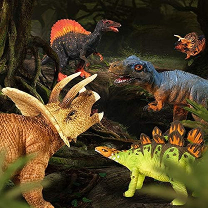 3D Dinosaurs Painting Kit with 12 Dinos for Kids Age 3-15, Arts and Crafts Kits Drawing Toys with