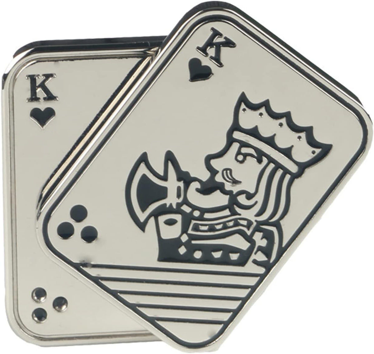 New Decompression Metal Poker Fidget_Slider，Manually Rotate Adult Office Decompression Toys to