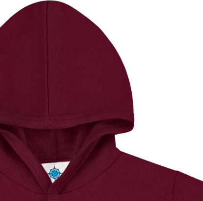 Creative Knitwear College Baby Snap Hooded Jacket - Team Logo, Multiple Colors, for Boys & Girls