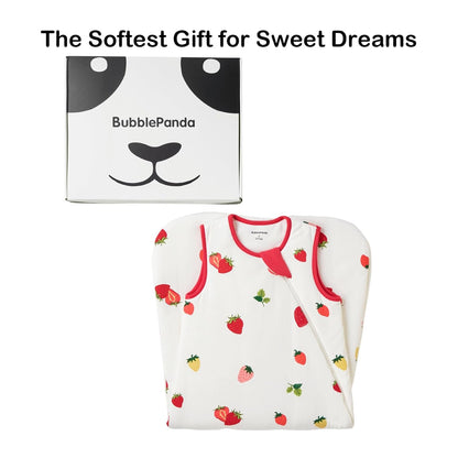 BubblePanda Rayon Made from Bamboo Sleep Sack 0-6 Months 0.5 Tog Soft Newborn Sleep Sack 3-6 Months
