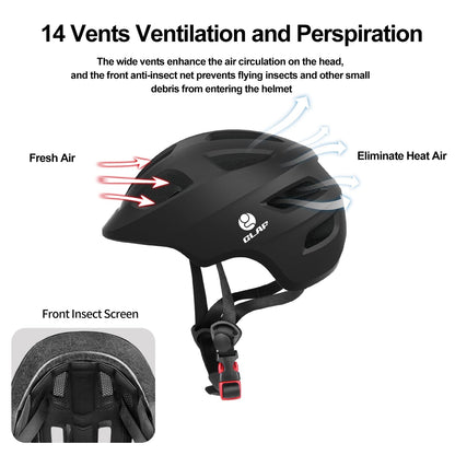 GLAF Baby Bike Helmet Toddler Helmets for 1+ Years Old, XS, Matte Black
