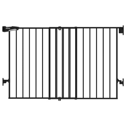 Babelio 31.5-55" No Bottom Bar Baby Gate Extra Wide, 2-in-1 Auto Close Dog Gate for The House
