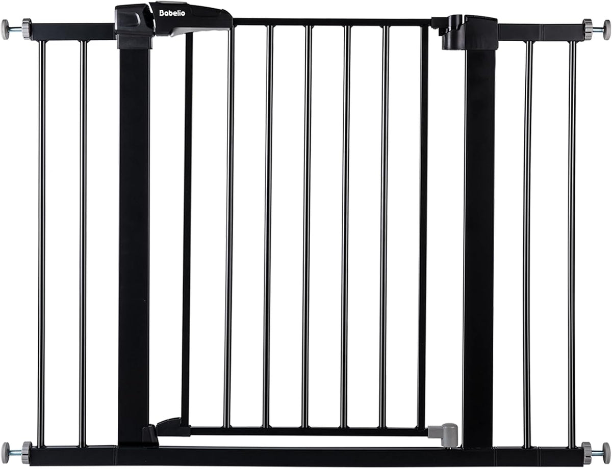 BABELIO 36-57" Extra Wide Baby/Dog Gate, Auto Close for The House, Stairs and Doorways, Pressure